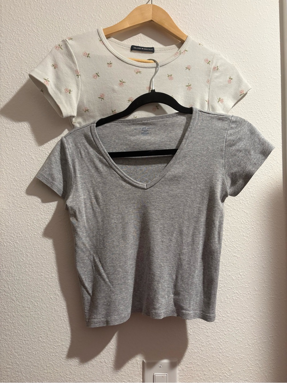Brandy Melville SET of 2 tees